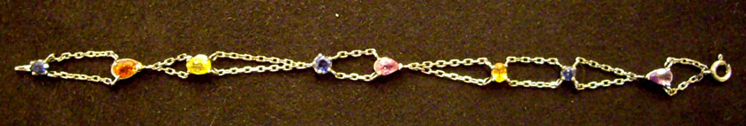 Par 2 - Bracelet  saphir_diamant